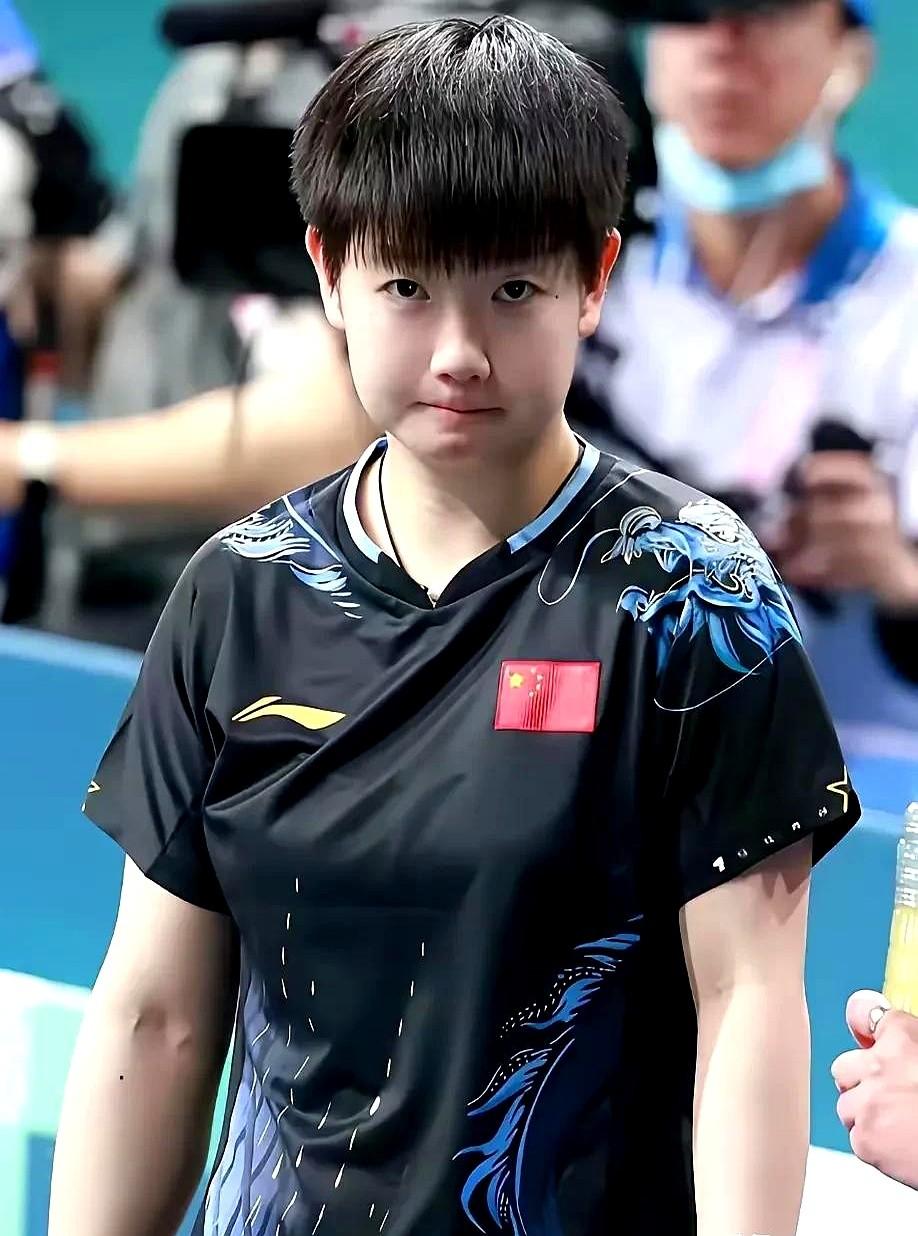 都说世界第一难敌王曼昱和陈梦从小一起长大的两个人，曼昱总是先一步拿出更狠的技术