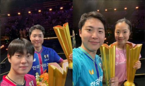 当初吴俊成他老爸宁愿辞去主教练也要保住他和林钟勋的双打，原因来了，那就是谁和林钟