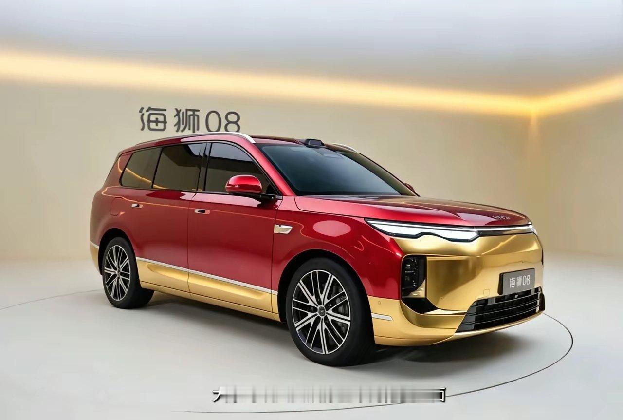 兄弟们，比亚迪海狮08这个配色有没有搞头