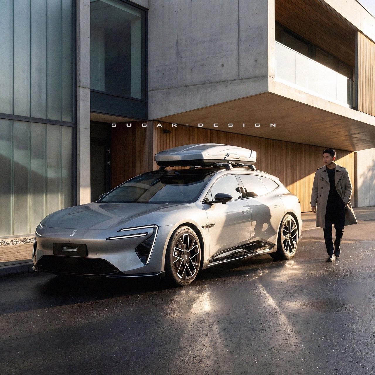 蔚来棋逢对手？阿维塔06旅行车新车预览！最近阿维塔06旅行的谍照又出现了，看来这