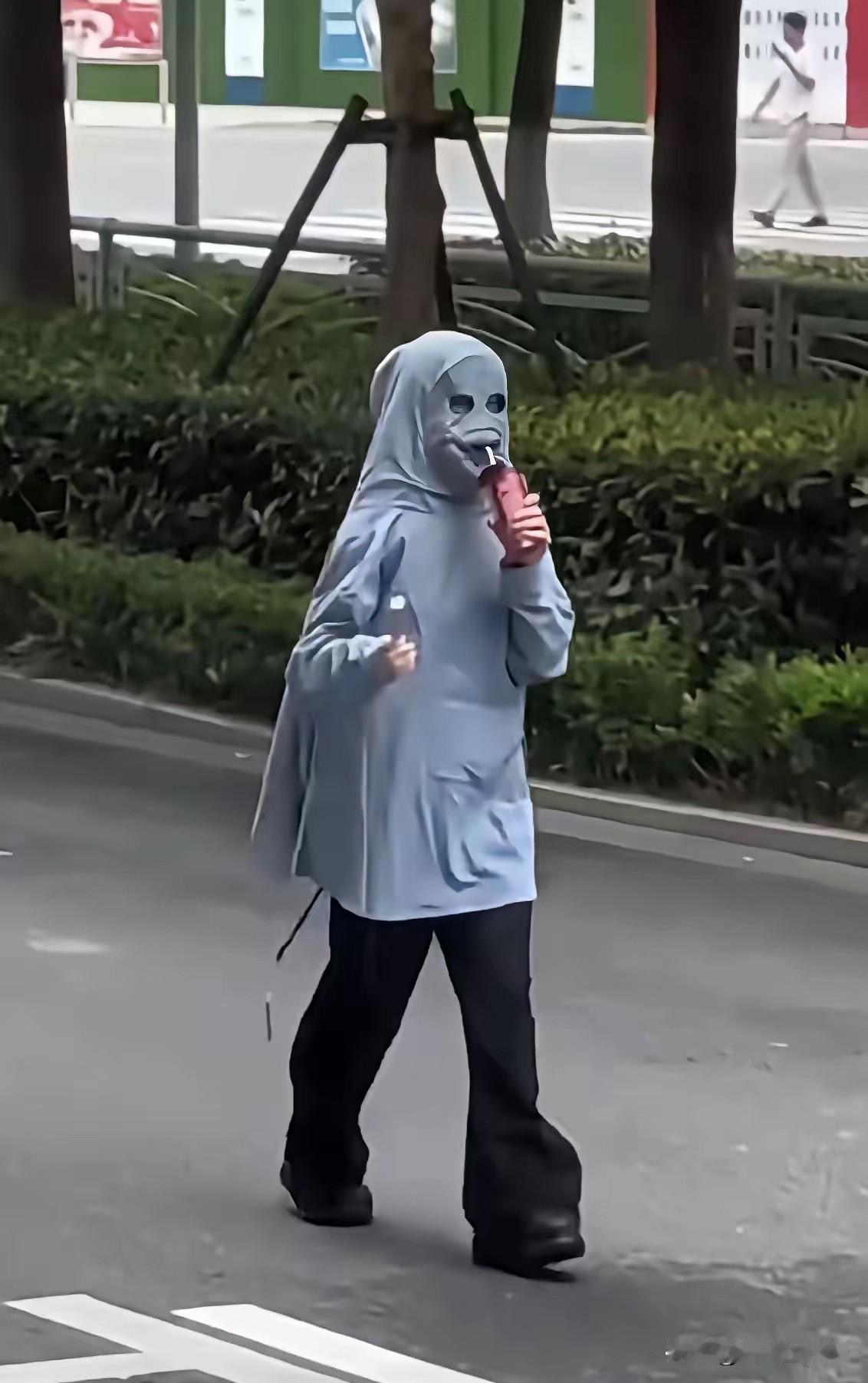 现在的防晒服，越来越奇葩了