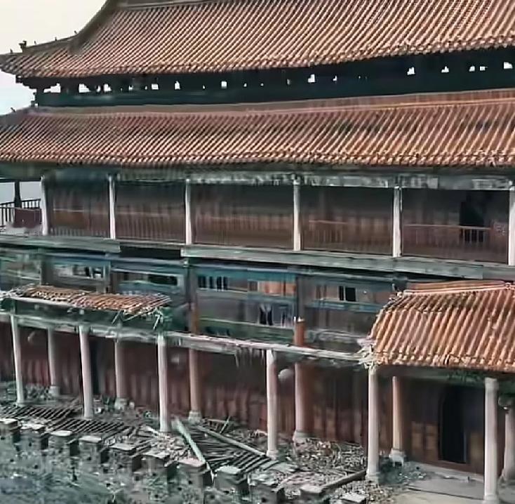 这样的建筑实在是太可惜了上个世纪河南周口，花了1600万打造了一个知名景区刚