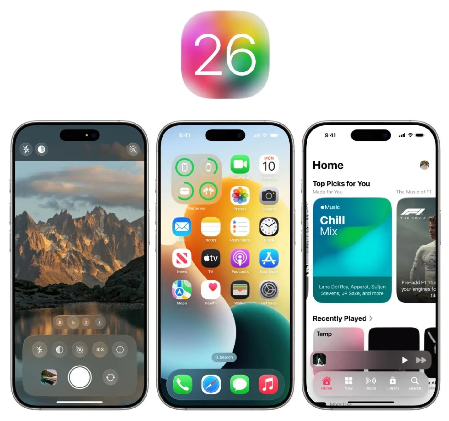 【苹果系统命名革新，iOS19变iOS26】最新爆料，在今年WWDC上，苹