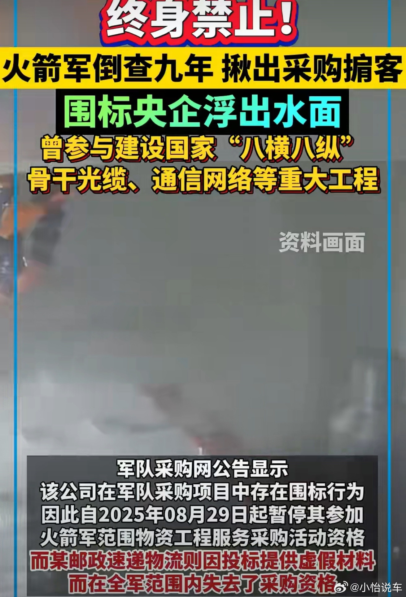 火箭军倒查9年揪出采购掮客火箭军倒查9年揪出来采购掮客，掮客通常是替人介绍买卖，