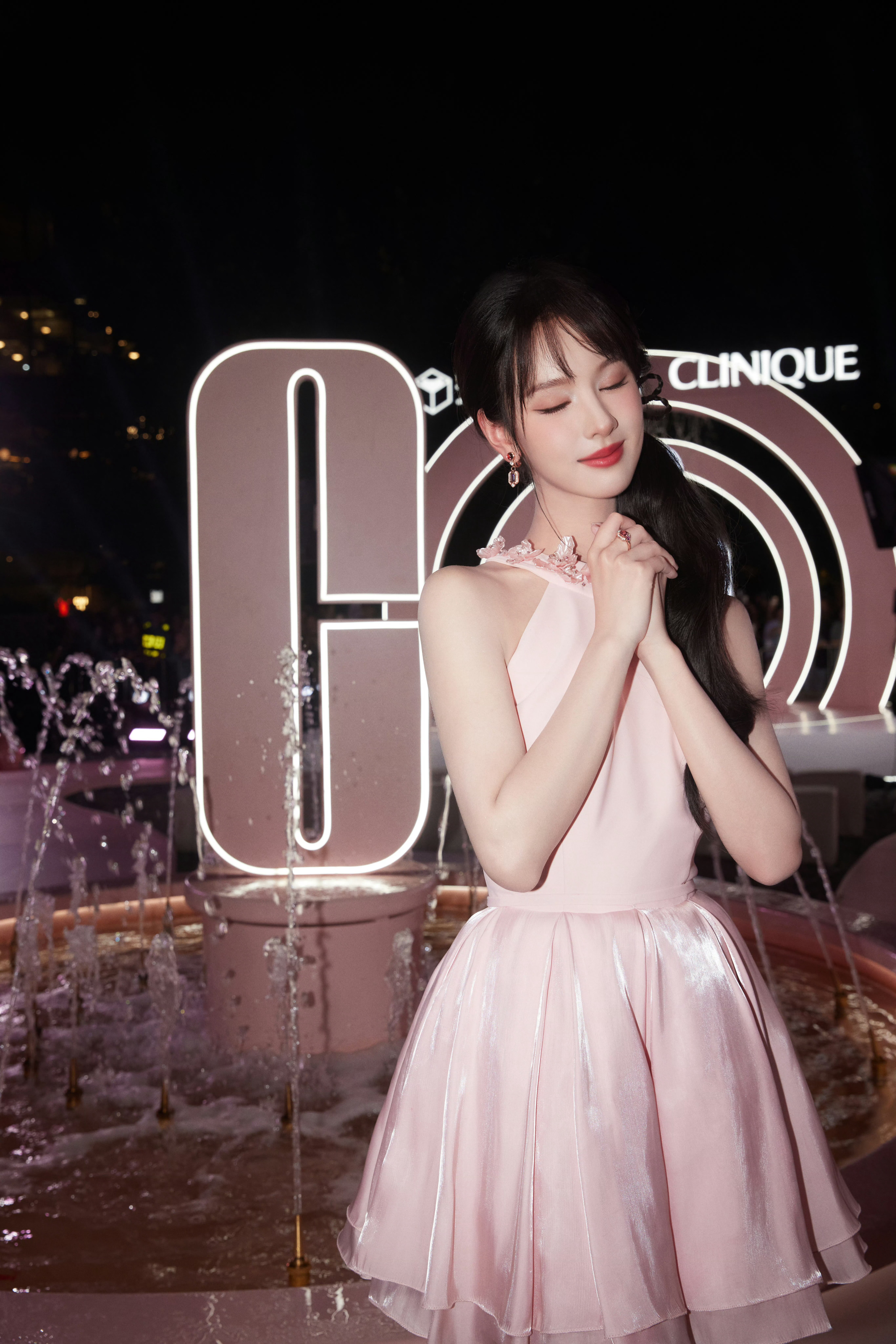 陈都灵🌸杭州品牌活动，粉嫩嘟嘟​​​