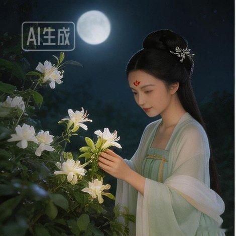 遇见艺术新城事微小说早安《月下晚香》庭院的夜来香总在夜色铺开时悄然盛放，素白花瓣