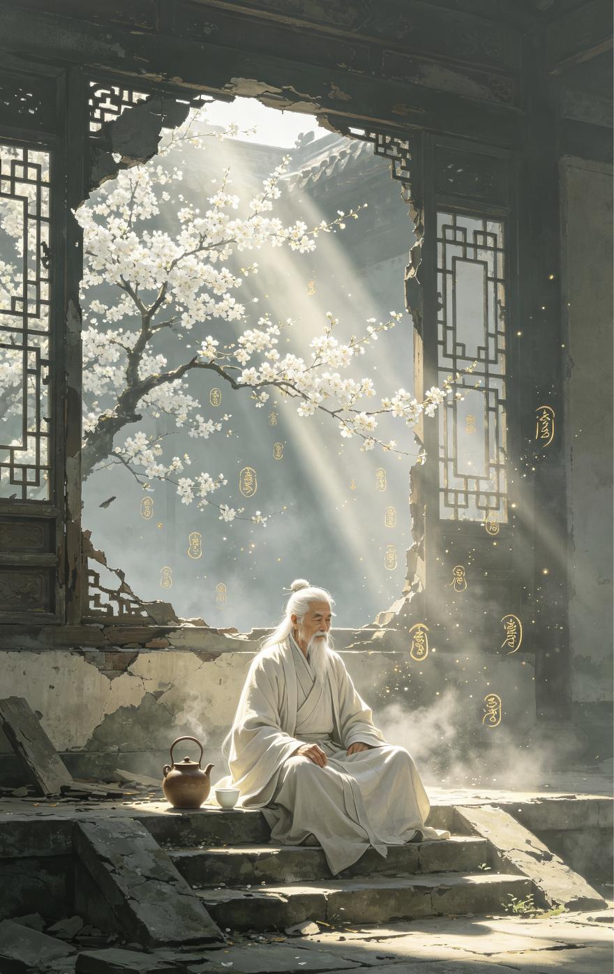 翻篇，是一种很重要的能力。你总抓着过去不放，真不是深情。在道家看来，这叫拿今天