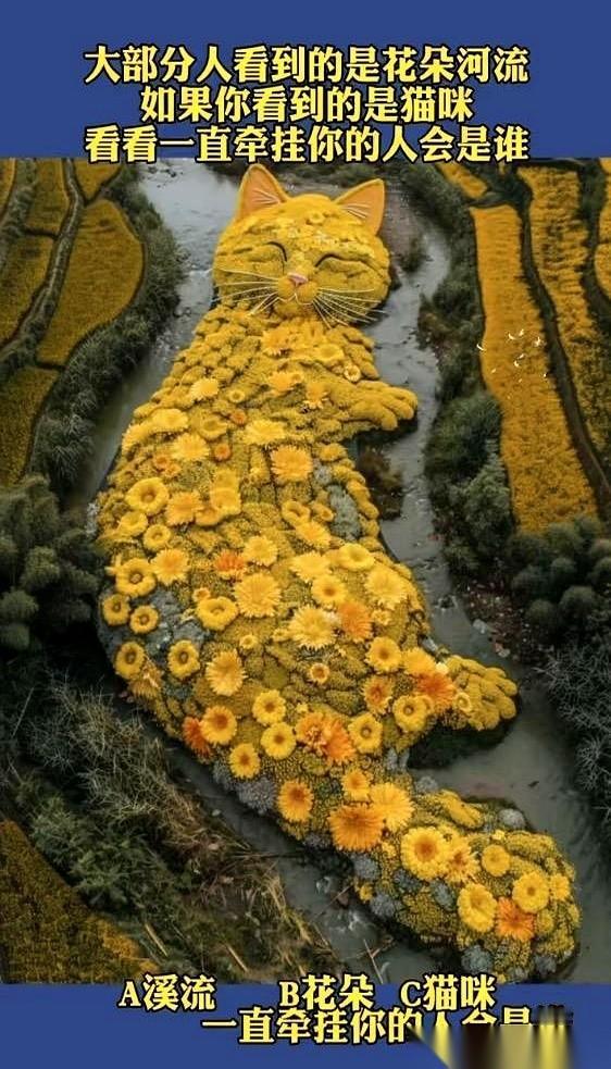 现在网上流行一种测试，专门用来考验人的“视觉潜意识”。同一张背景斑驳的图片，推