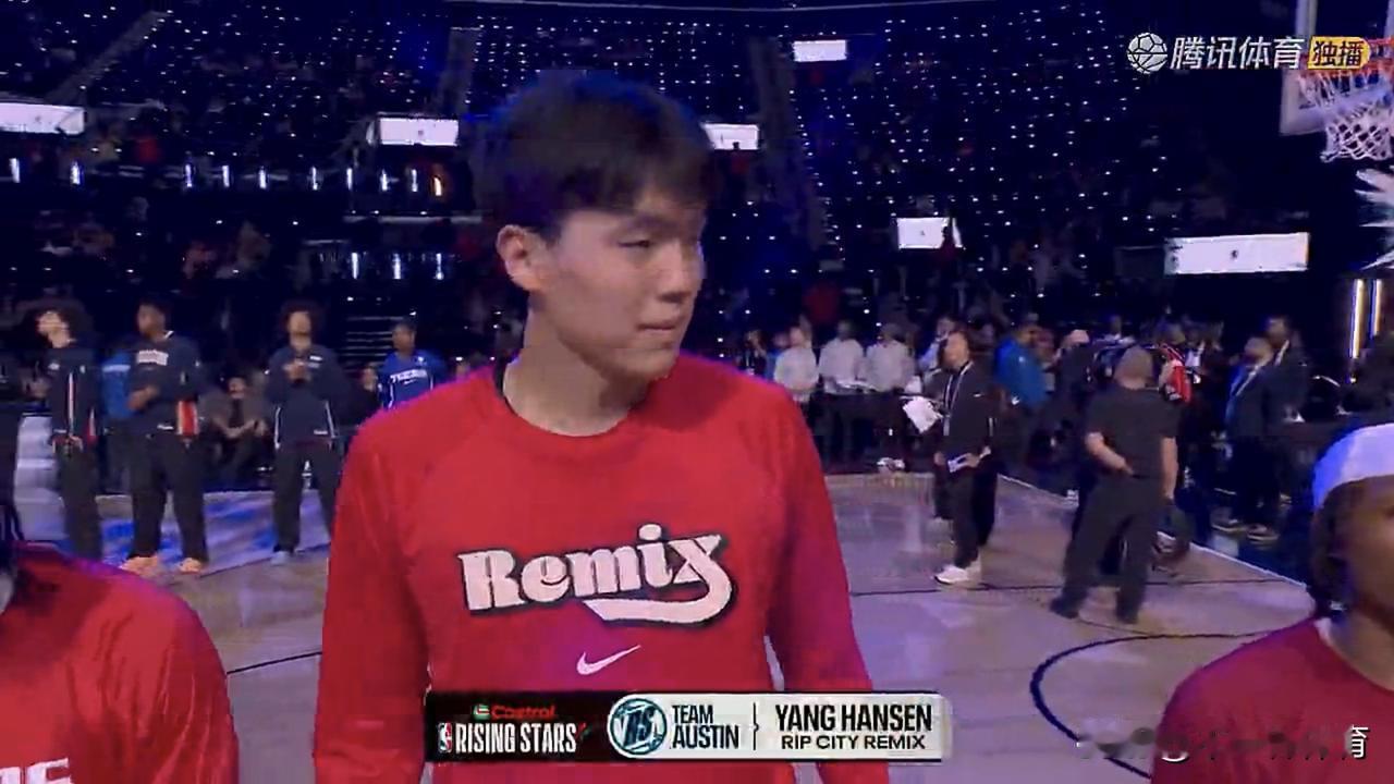 杨瀚森全明星赛登场，自身履历上添加了浓重的一笔杨瀚森在发展联盟出色的表现得以