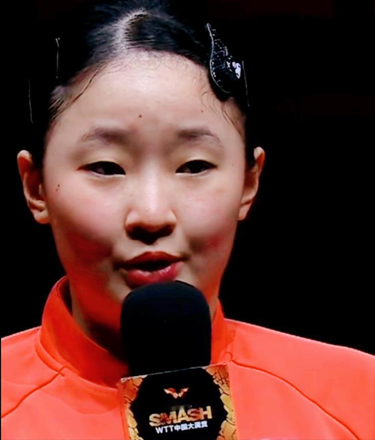 我去！张本美和4:2打败王艺迪后的采访，彻底膨胀了，居然喊出夺冠？记者问：你