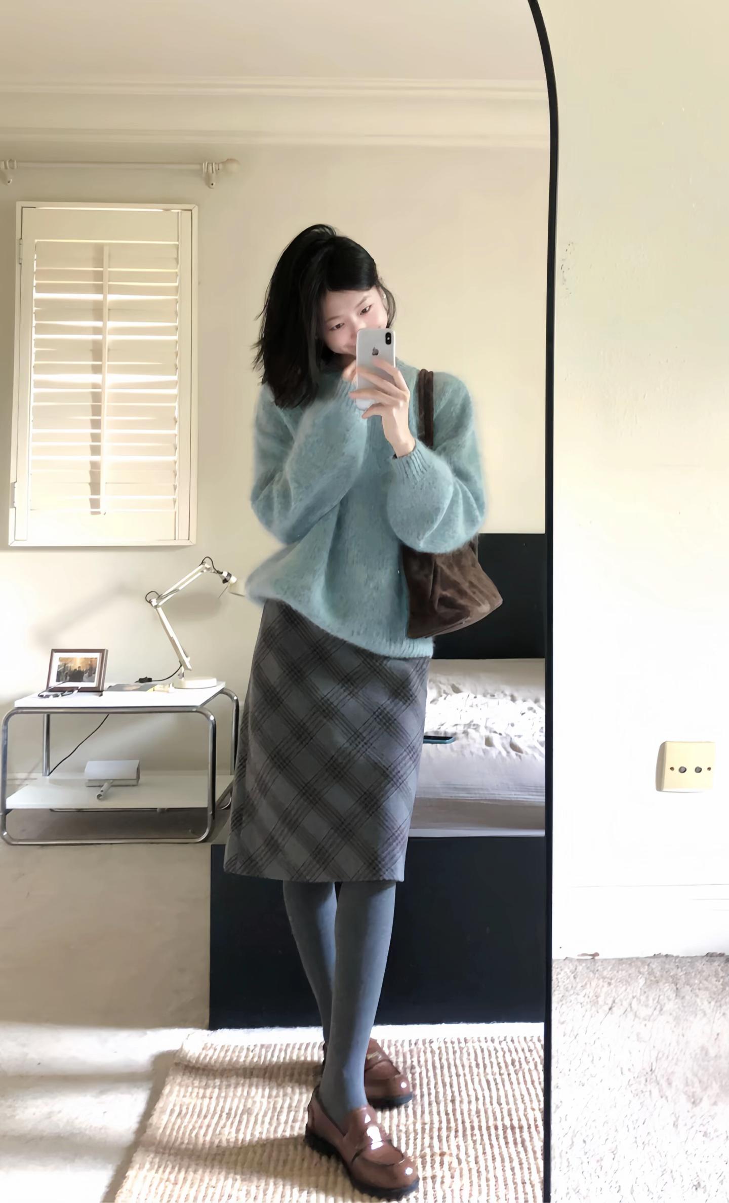温柔风穿搭 通勤穿搭如何摆脱土气感 韩系气质 今日穿搭ootd 慵懒感穿搭