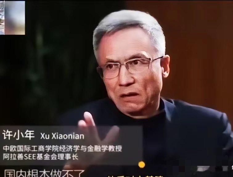 “中国不应该弯道超车，也没有资格搞工业4.0！”经济学家许小年在2024年接受采