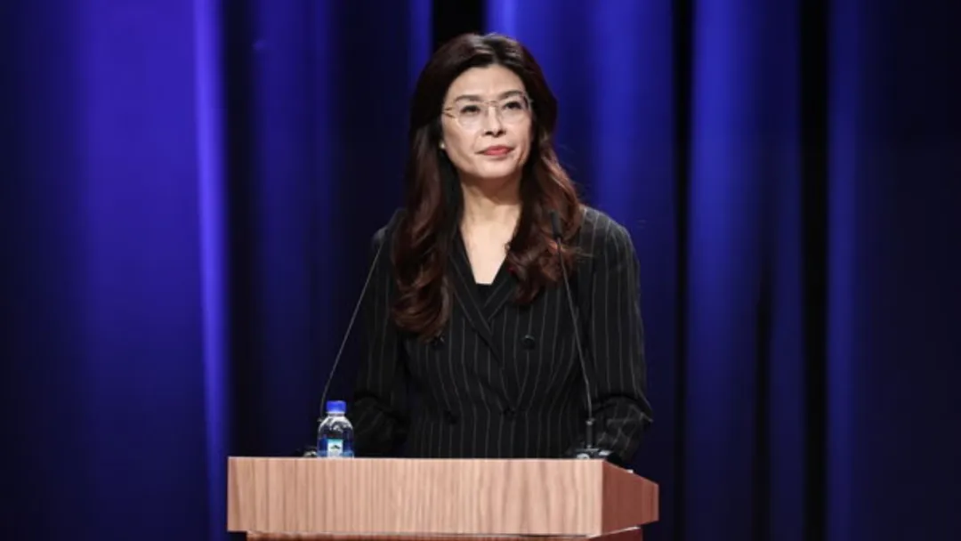 郑丽文发表高燃演讲: 我们绝不骨肉相残!