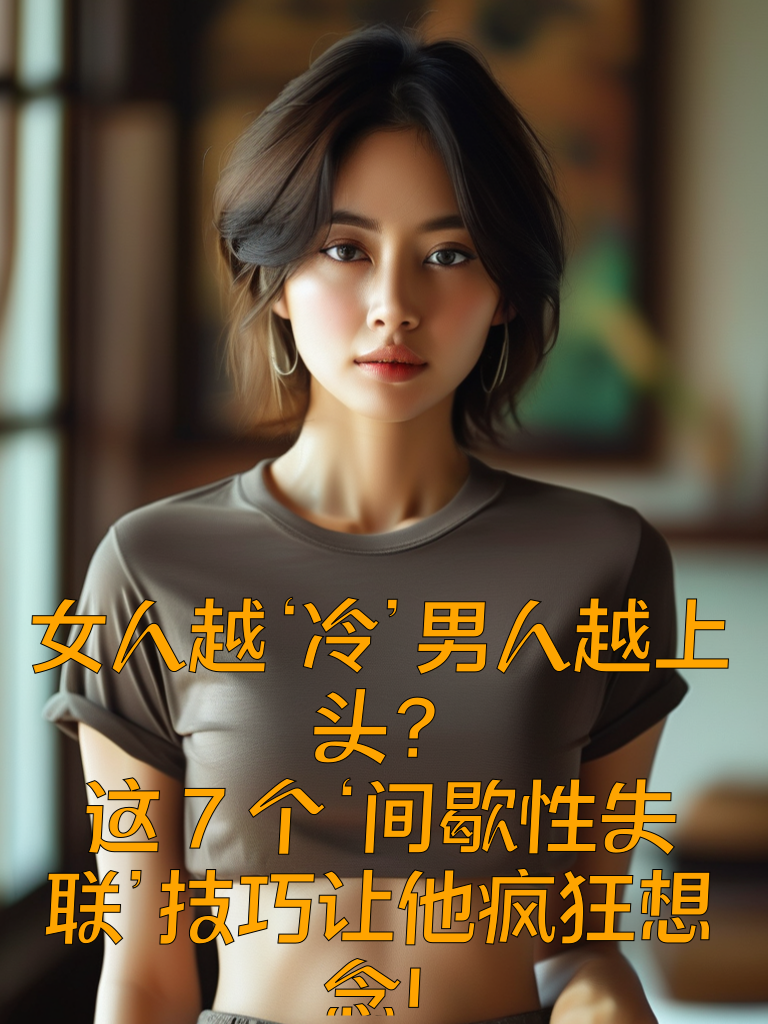 女人越‘冷’男人越上头？这7个‘间歇性失联’技巧让他疯狂想念！