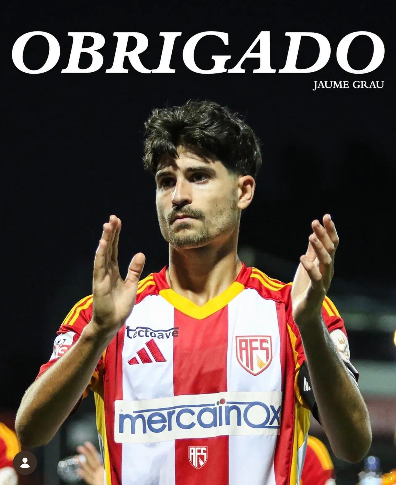 葡超球队阿维什镇官宣，球队大豪（梅·格劳），加盟中超天津津门虎队。天津津门虎为了