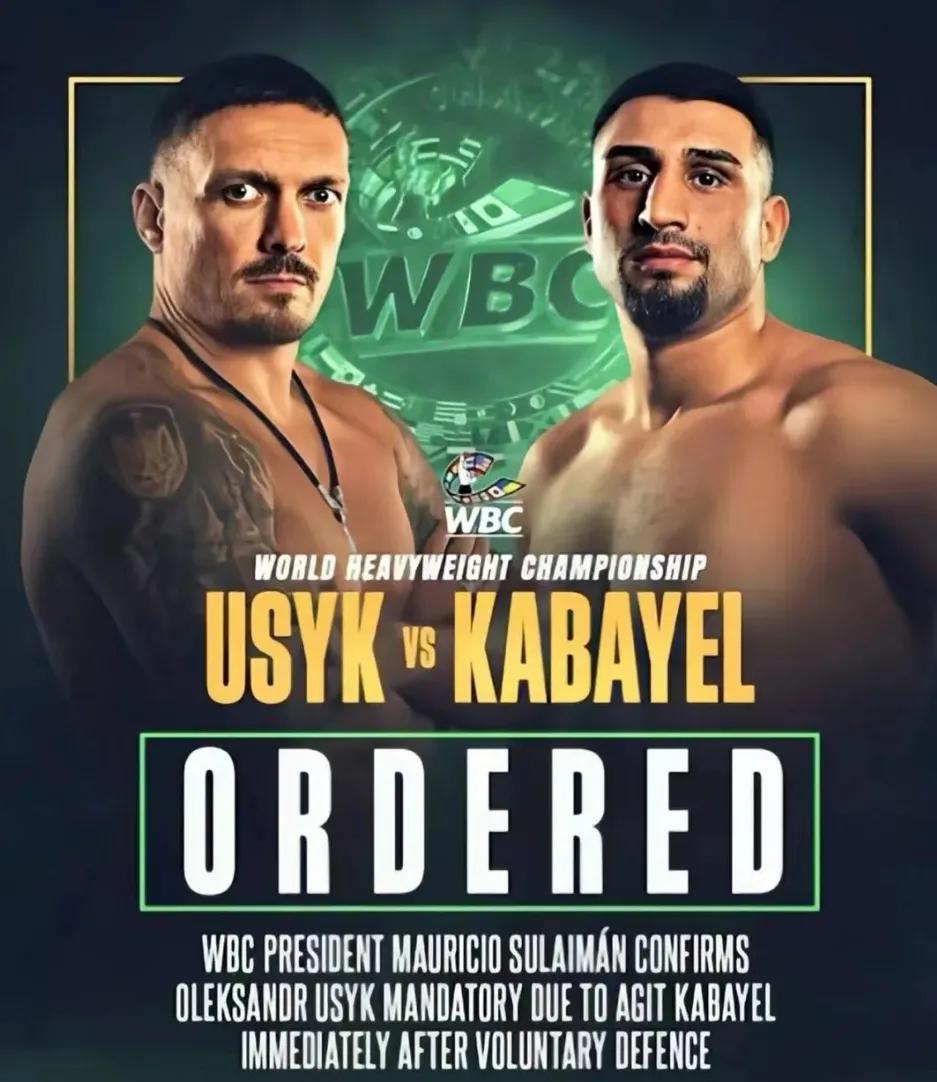 乌西克：卡巴耶尔是一位优秀的拳手，我有可能会和他比赛的，一切皆有可能！两个级