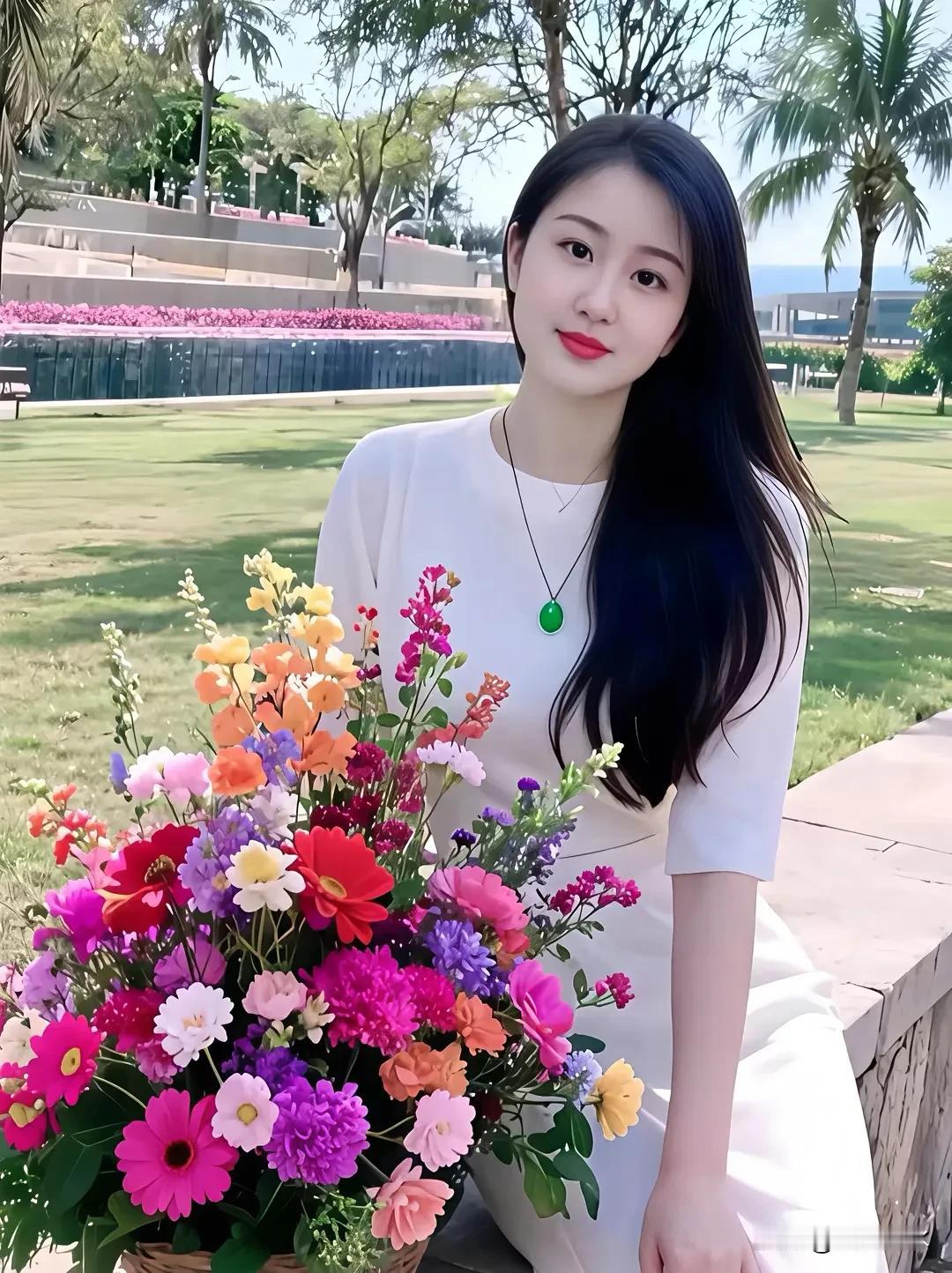 青春靓女，夏日艳照！
