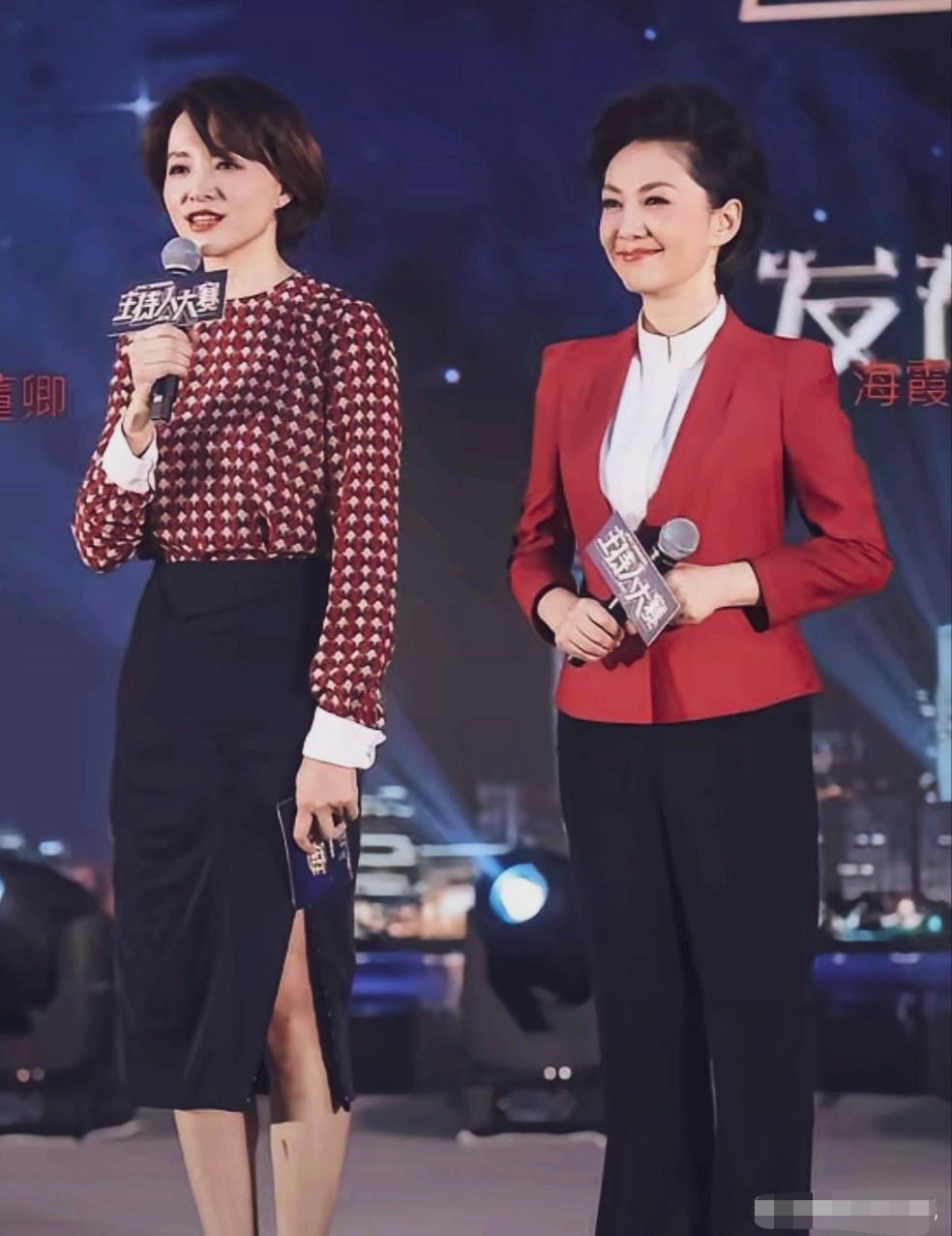 海霞端庄大气，董卿大气端庄，都是顶级才女。你更喜欢哪个？海霞