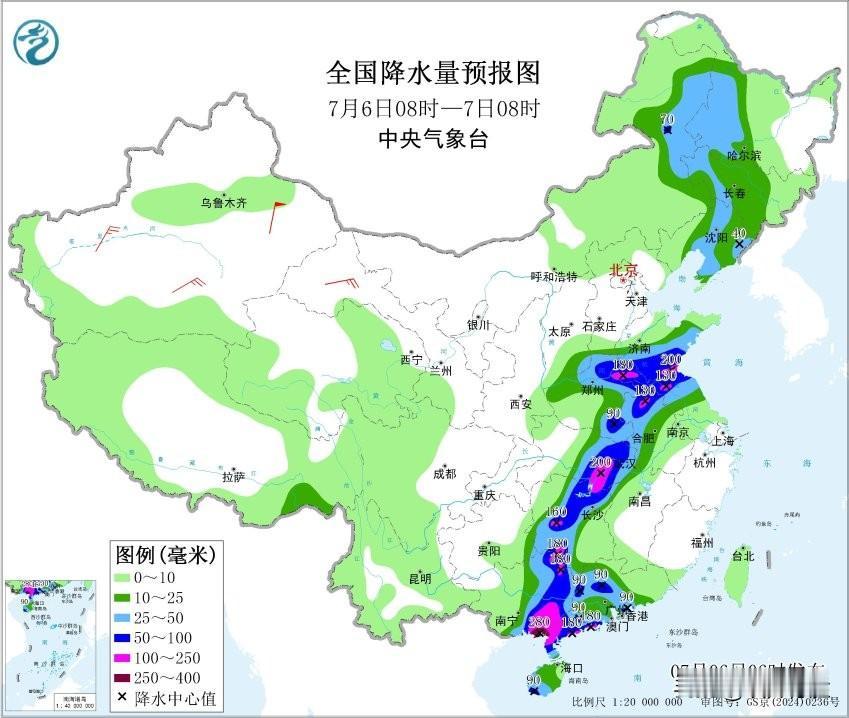 9号台风“巴威”和10号台风“美莎克”都将影响山东，山东的降雨集中期或提前来到！