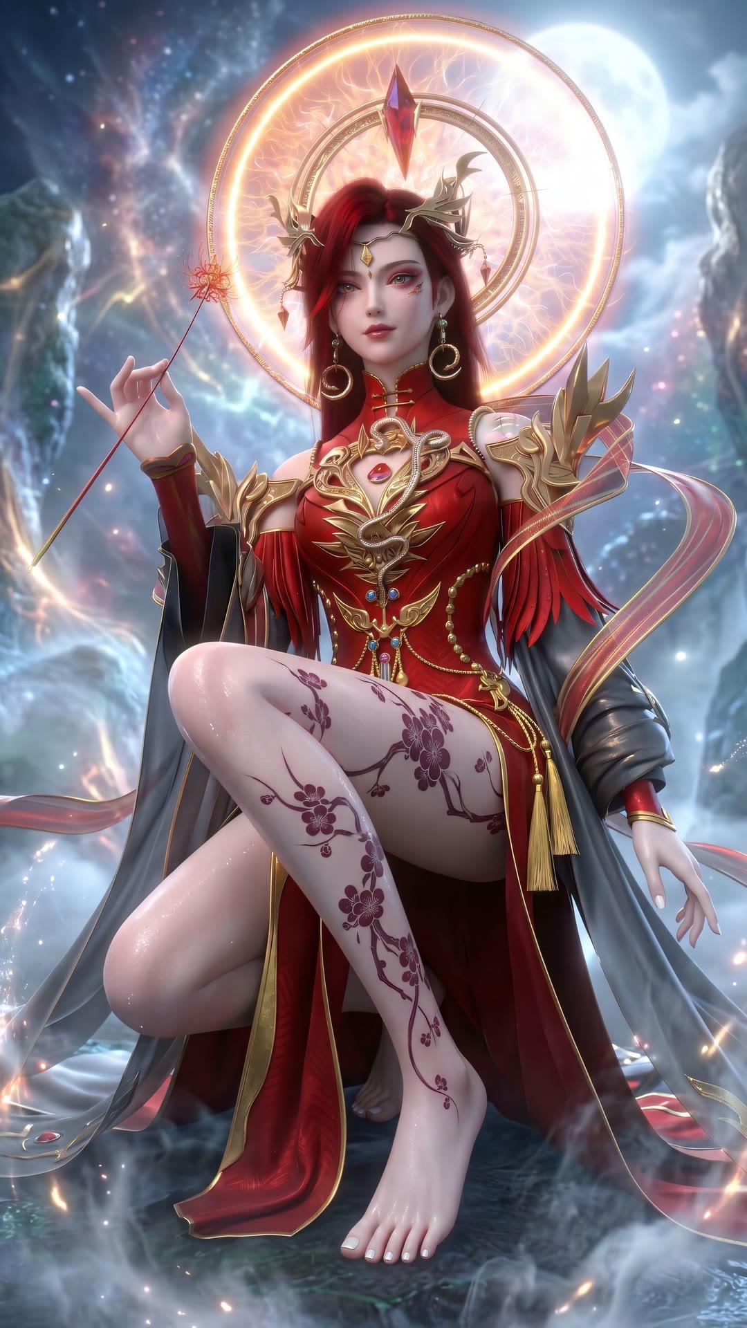 国漫女神你最喜欢哪个国漫女神大长腿小姐姐4k60帧超清画质颜值气质御