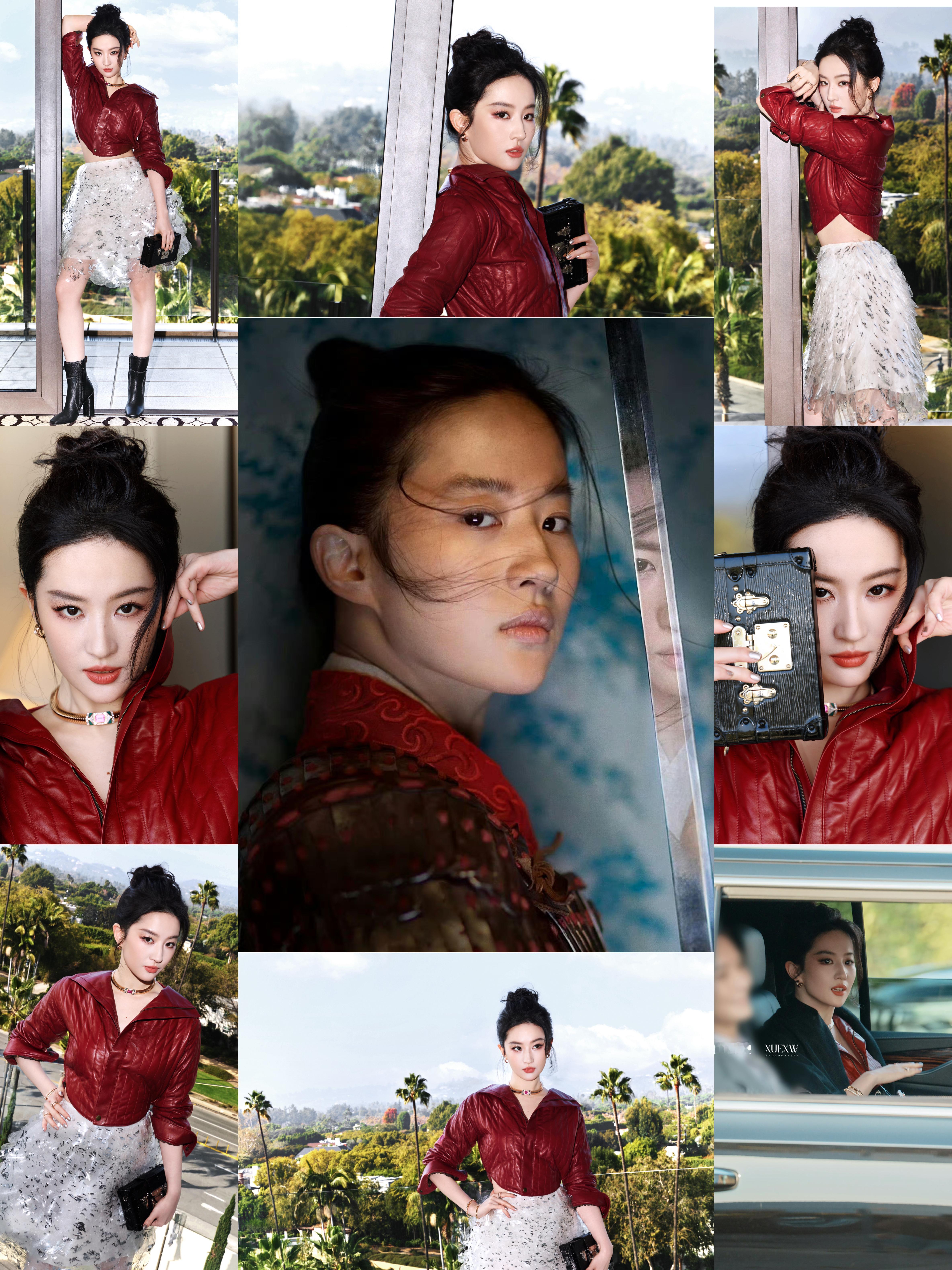 天仙：我致敬我自己～[墨镜]刘亦菲vogueworld造型​​​​丨刘亦菲vog