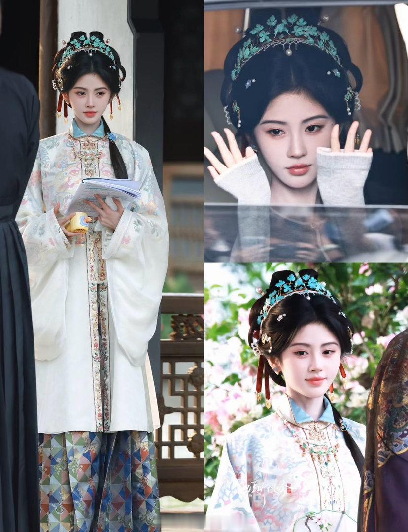 鞠婧祎也看铁拳教育了叮！您的追剧搭子鞠婧祎已上线！《万花世界》主母这个手势太有