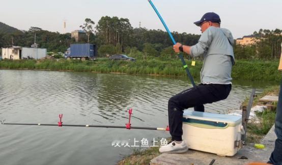 浙江温州有家钓场玩出了新花样，掏680块买一张门票，钓上带标牌的鱼就能当场兑钱，