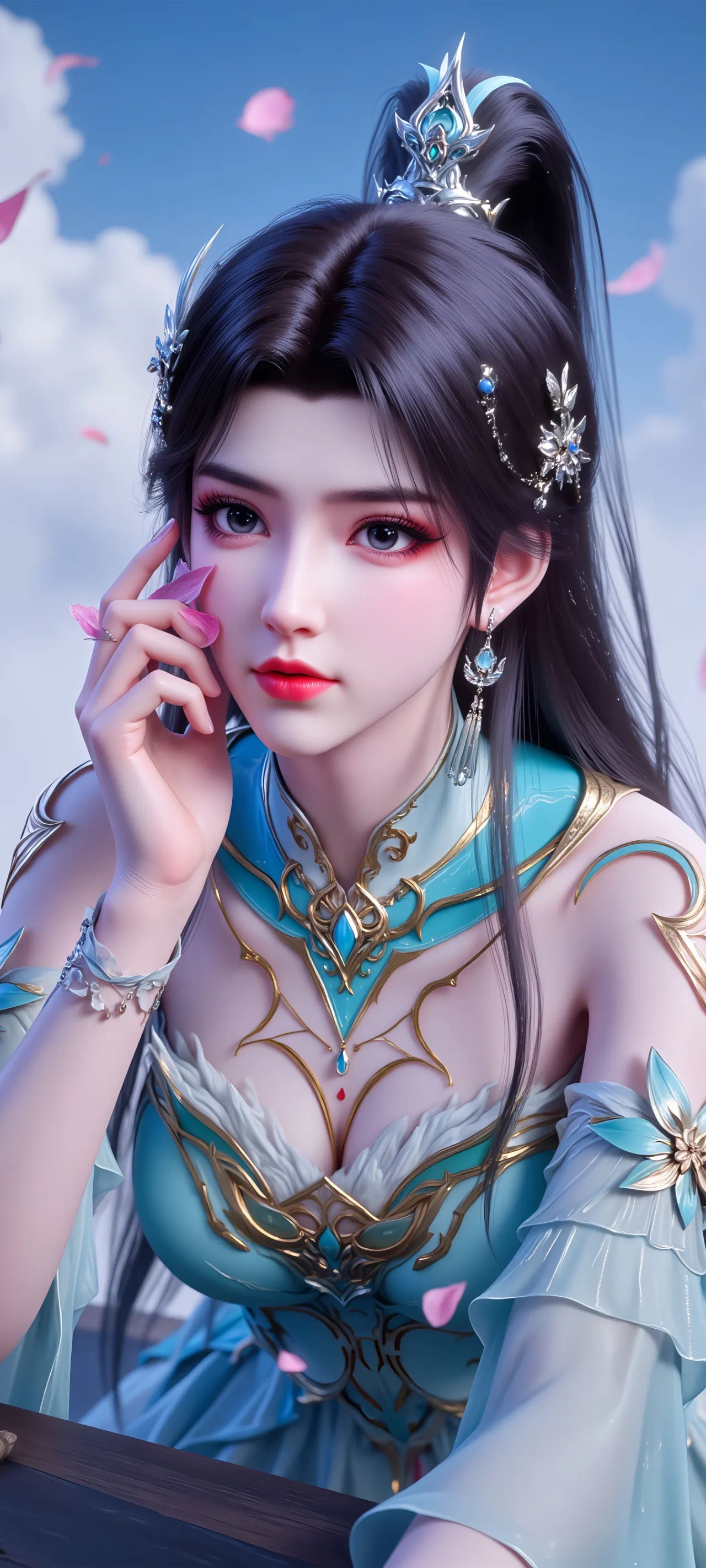 斗破苍穹国漫动漫星域古薰儿【精致美图】回到自己的主场，薰儿的气场更加强