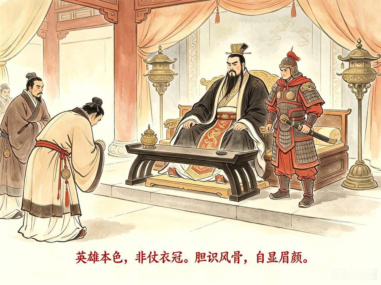 小故事捉刀见使东汉末年，天下纷乱，那南匈奴，归顺大汉，欲派使