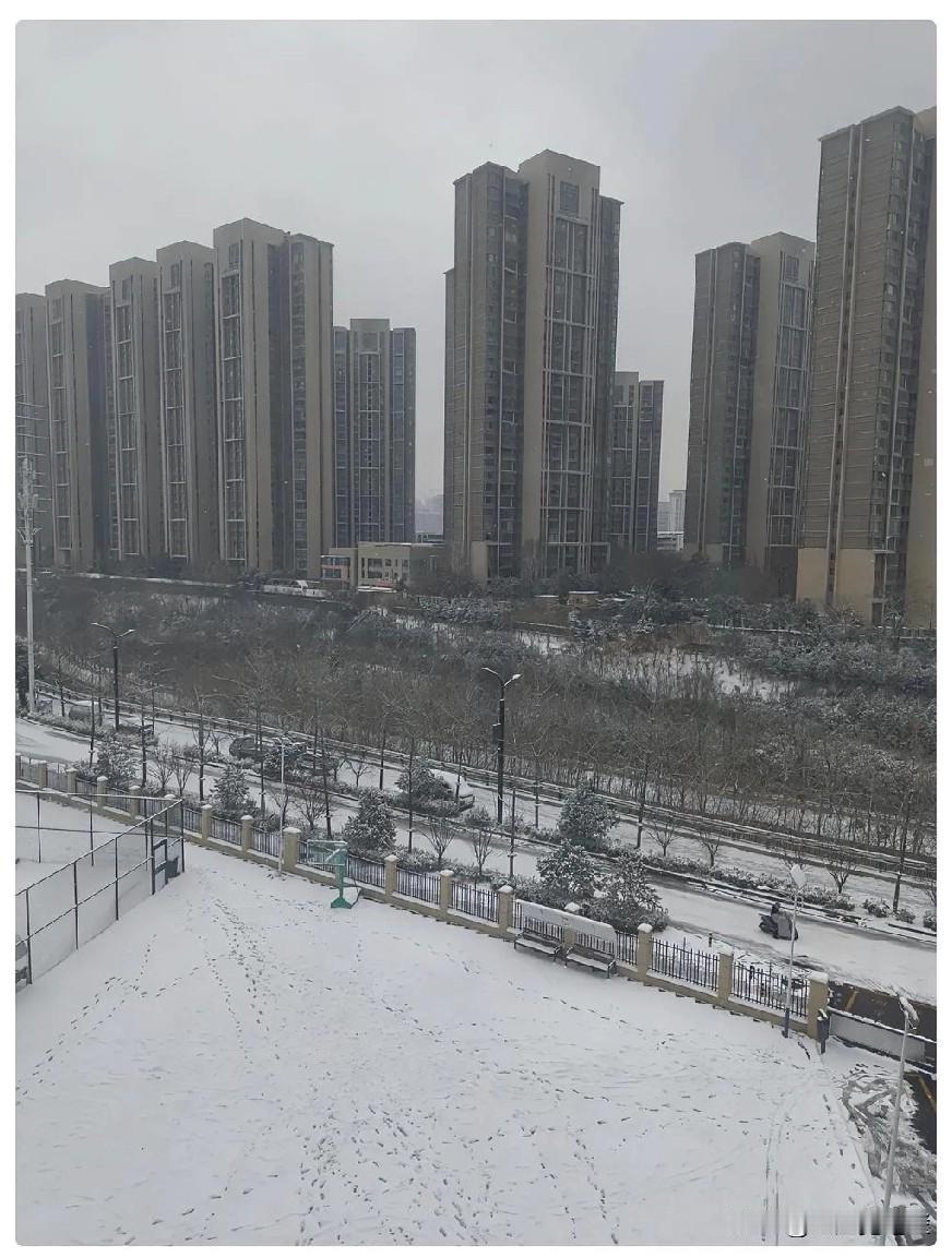 这一场大雪让我告诉你为啥年轻人不生孩子…河南这场大雪下了一天一夜，积雪估计10