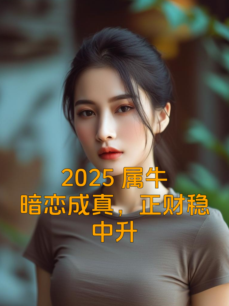 2025属牛：暗恋成真，正财稳中升