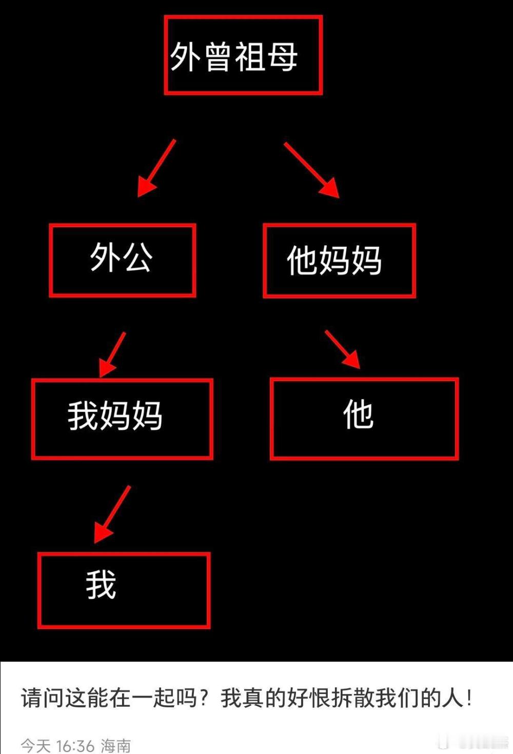 他们这样的关系，能结婚吗？