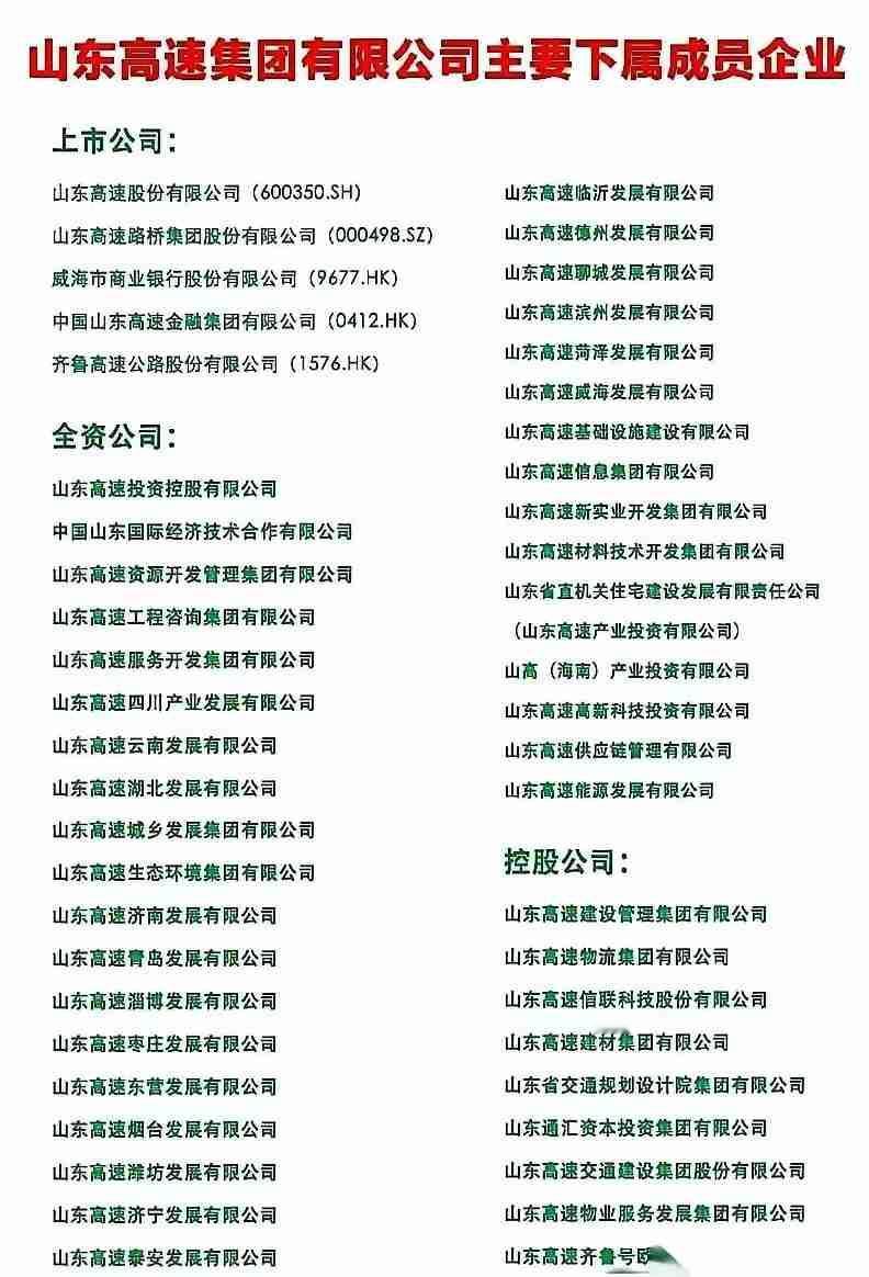 山东高速：从辉煌到“腐败接力”的警钟长鸣山东高速，作为响当当的世界500强企业