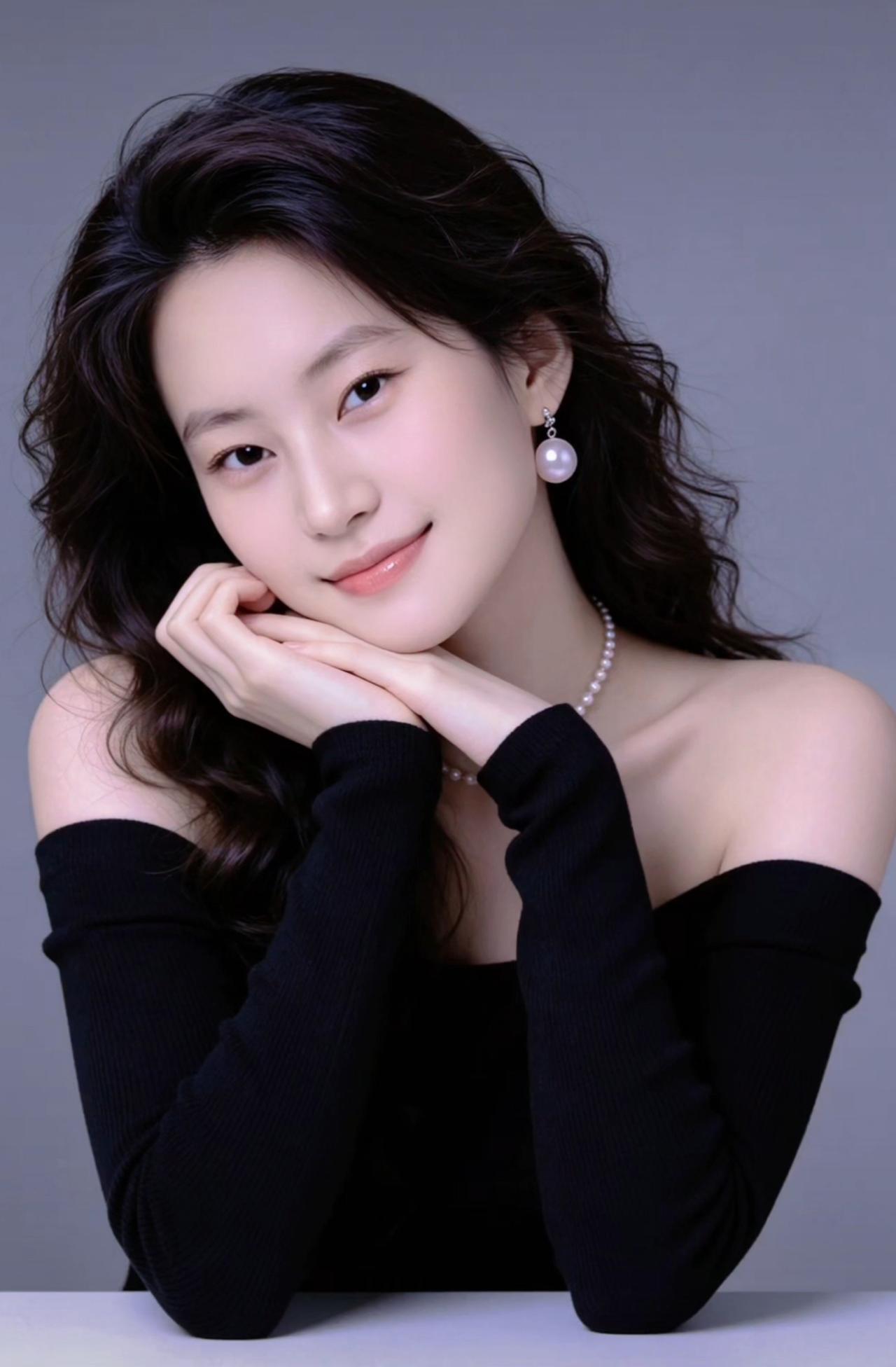 这位美女好温柔，笑容真迷人！