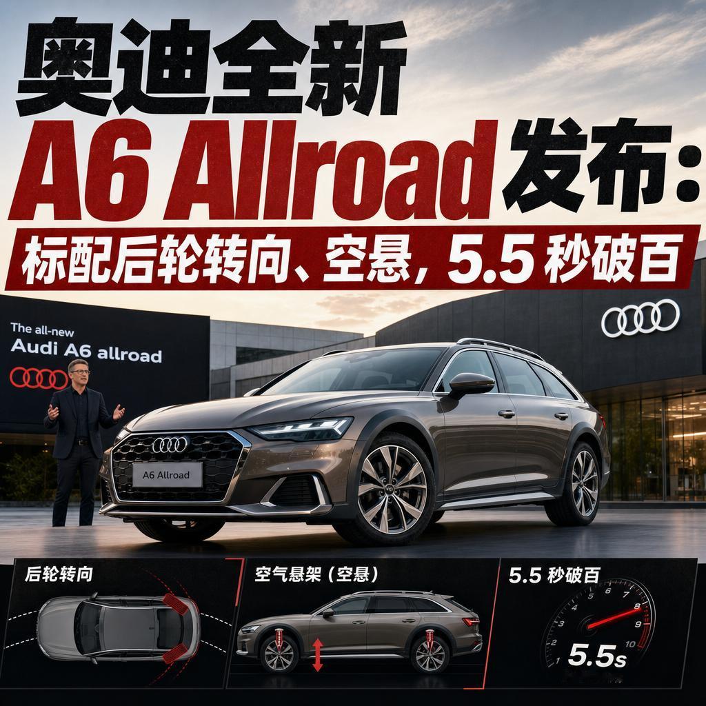 很多人以为旅行车在中国就是小众情怀，注定卖不动。但奥迪全新A6Allroad