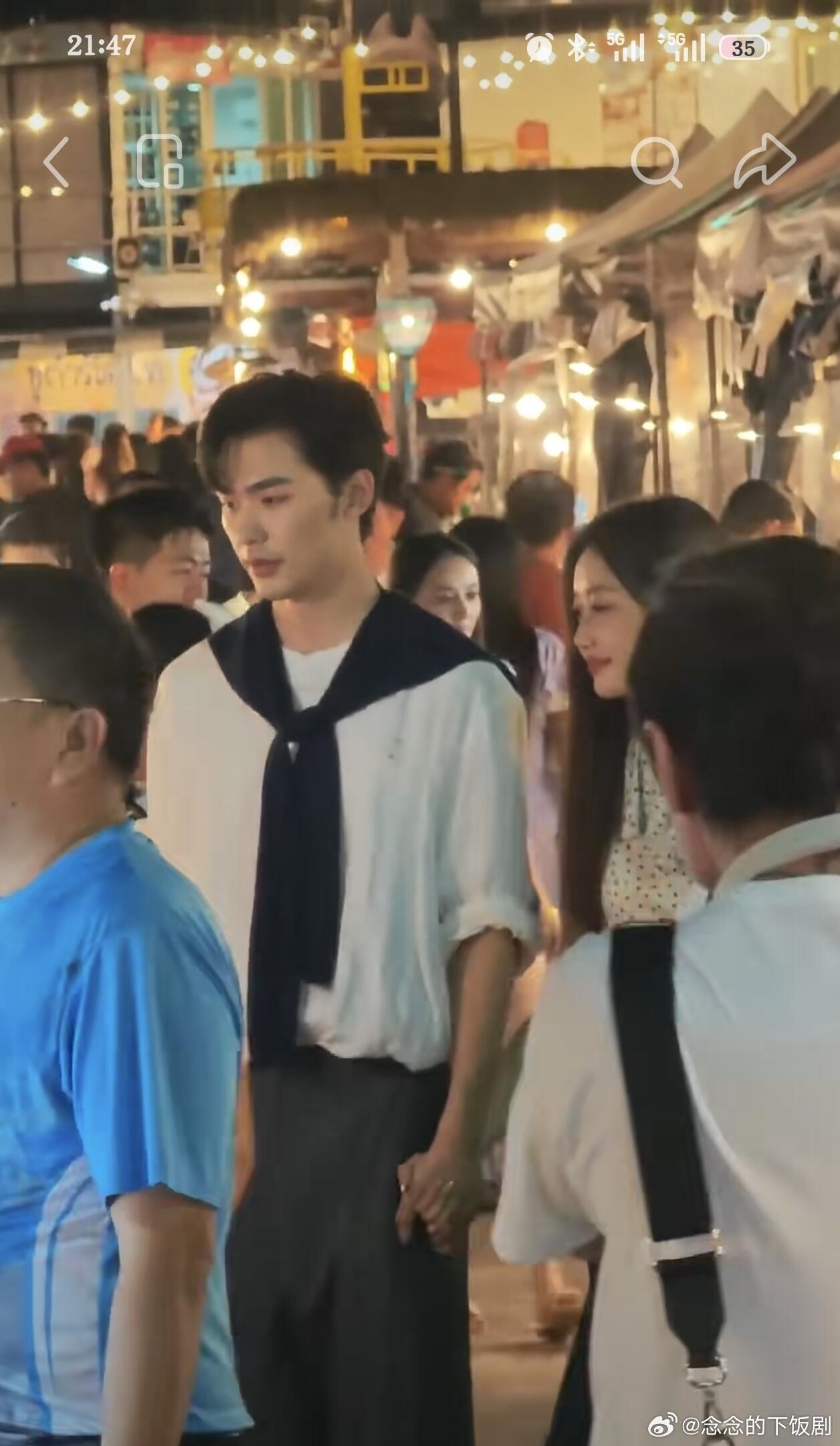 心动的信号啊啊啊啊我磕的cp牵手了吴思颖‖孙柏涵‖心动的信号‖​​​