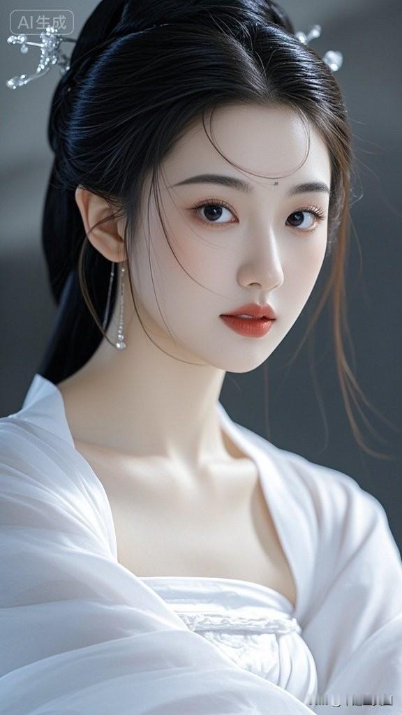 这姑娘打扮得真像新娘子。