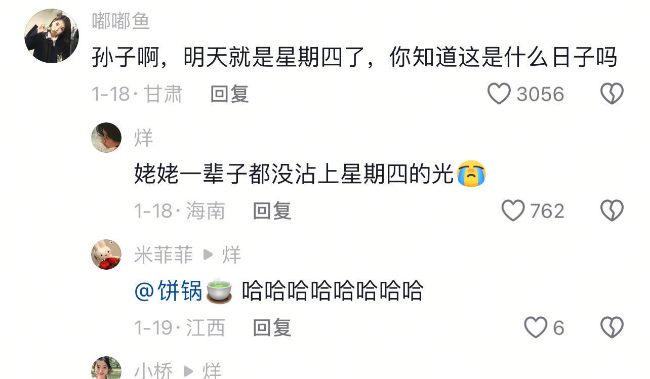 哈哈哈哈哈你减了一辈子肥的胖姥姥