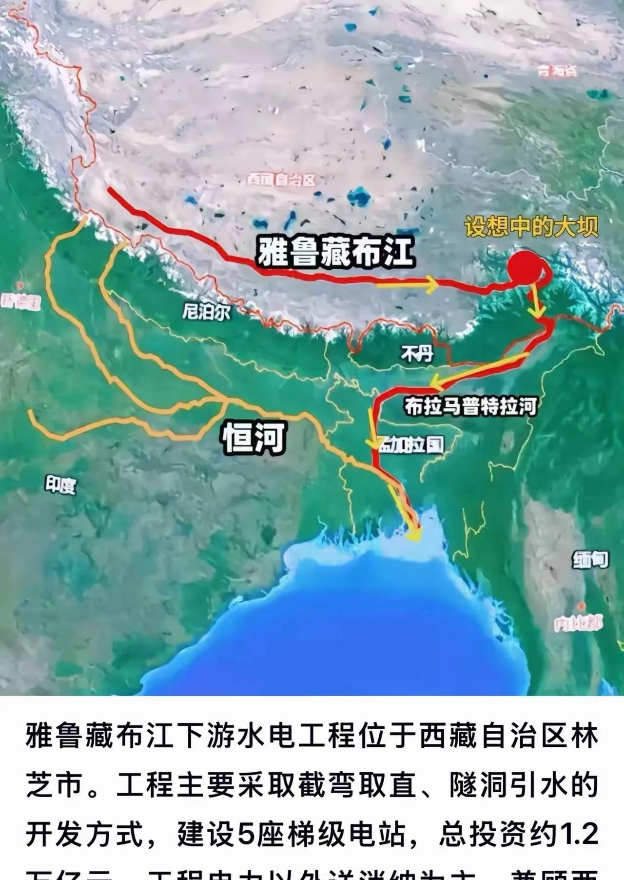 没有去过西藏，也没有见过雅鲁藏布江，对这条江的认知，还是在地理知识里学过。查了一