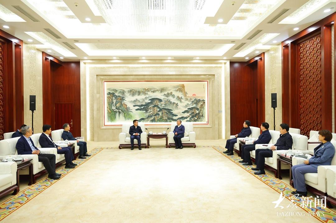 林武会见国家卫生健康委党组书记、主任雷海潮