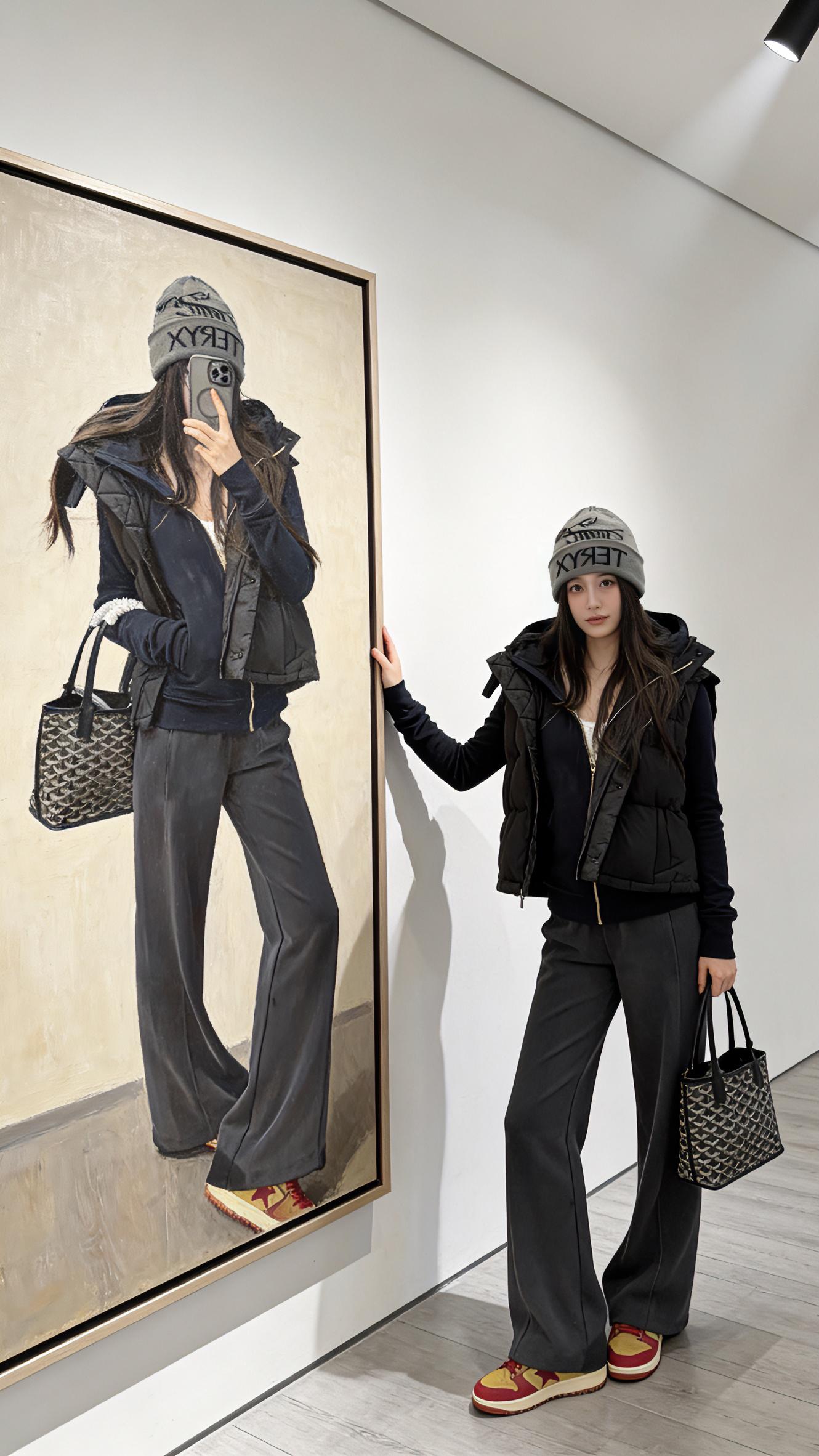 显瘦叠穿真的好绝！