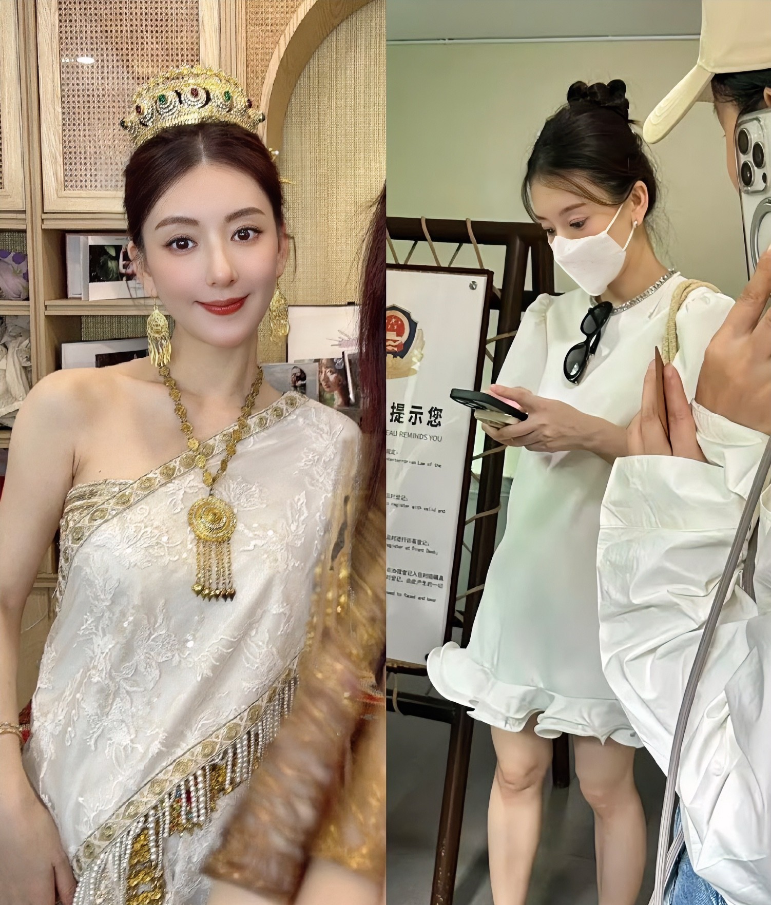 发现没？方媛太猛了！挺着7个月大的肚子，不带女儿，也不带老公，一个人跑西