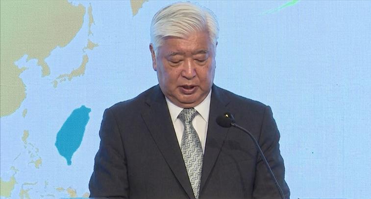 日本前防卫大臣大肆攻击中国。台媒报道，日本前防卫大臣中谷元今日窜到台湾，在台外