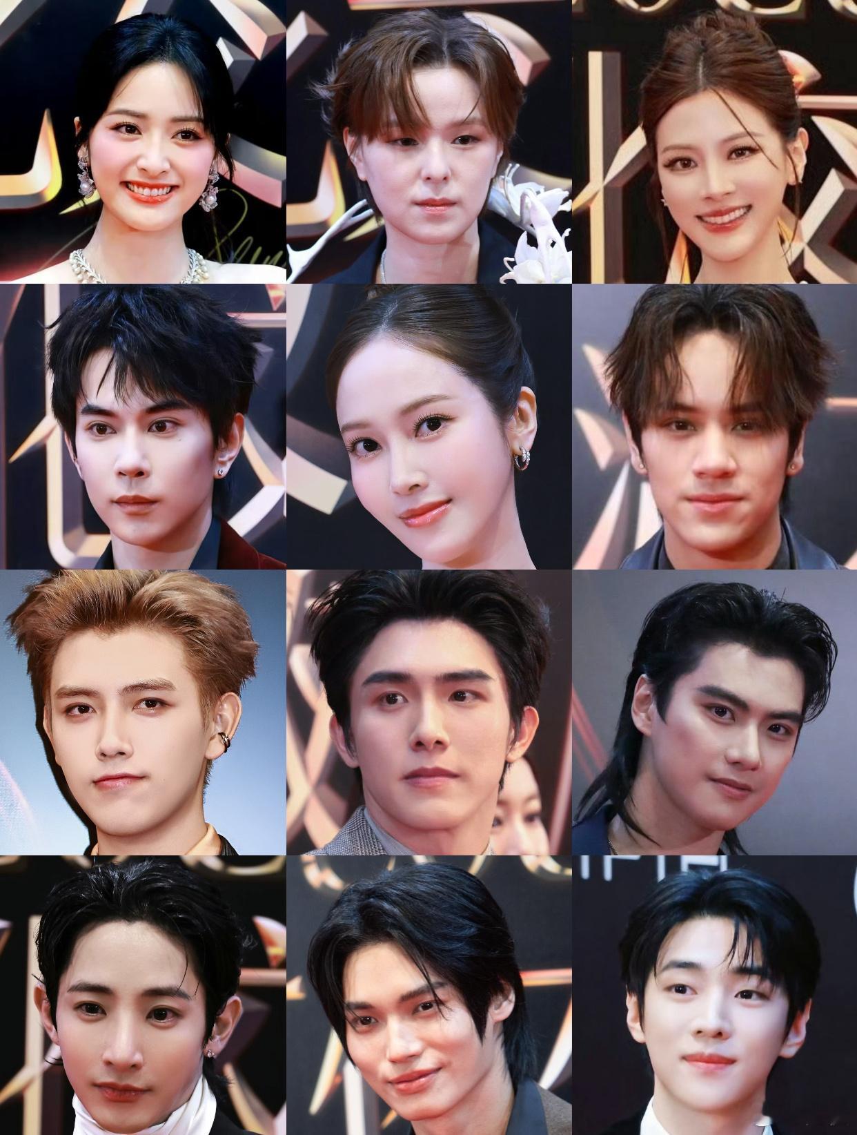 来看今晚明星的红毯怼脸生图，果然女明星闪耀泰兰德，男明星也是个人​​​