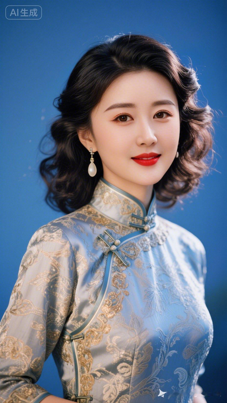 复古旗袍，优雅气质，尽显东方韵味！