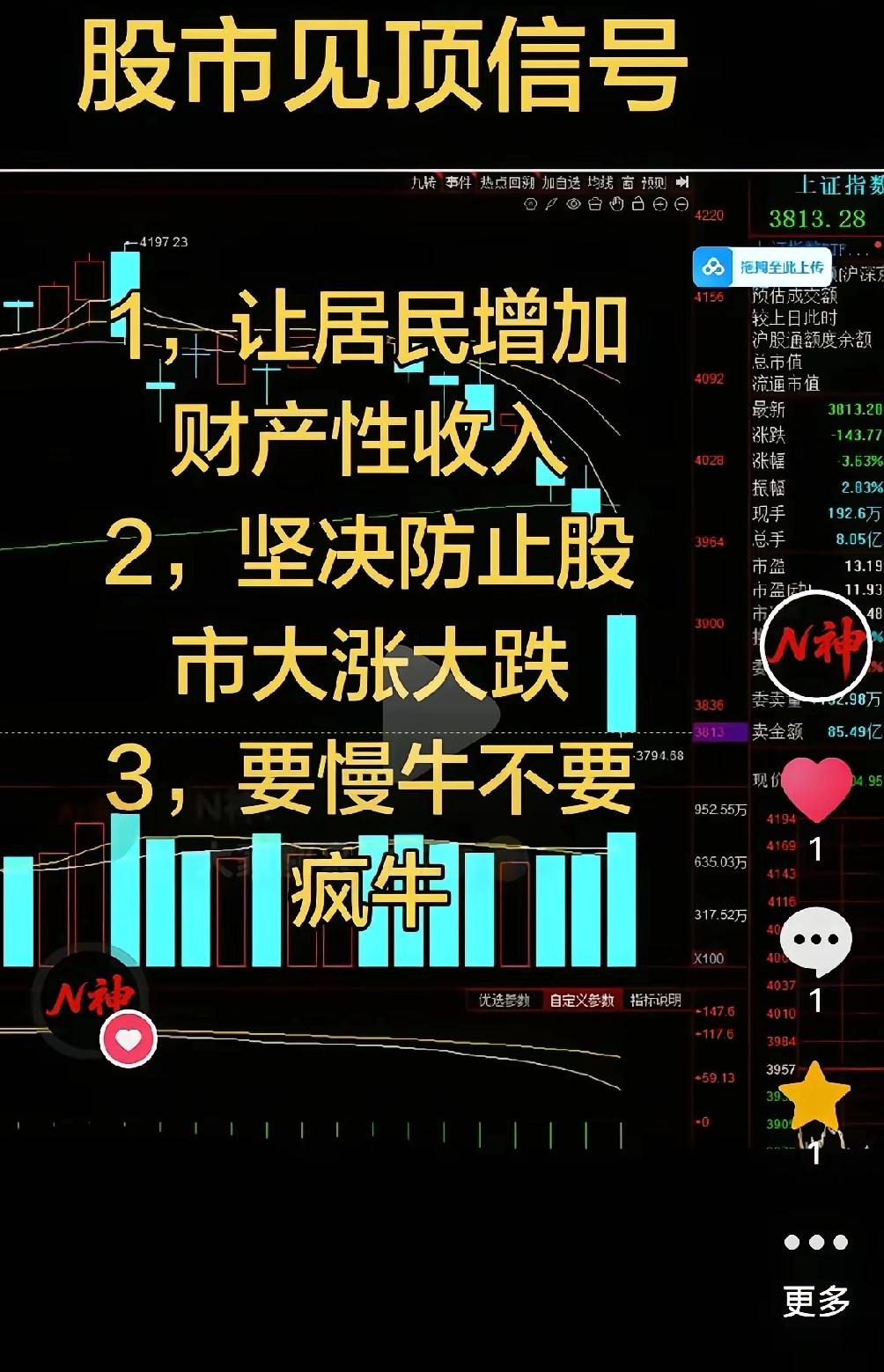 大A股这些年由于量化资金加上做空机制，以及许多我们不知道的各种收割方式，现在要想