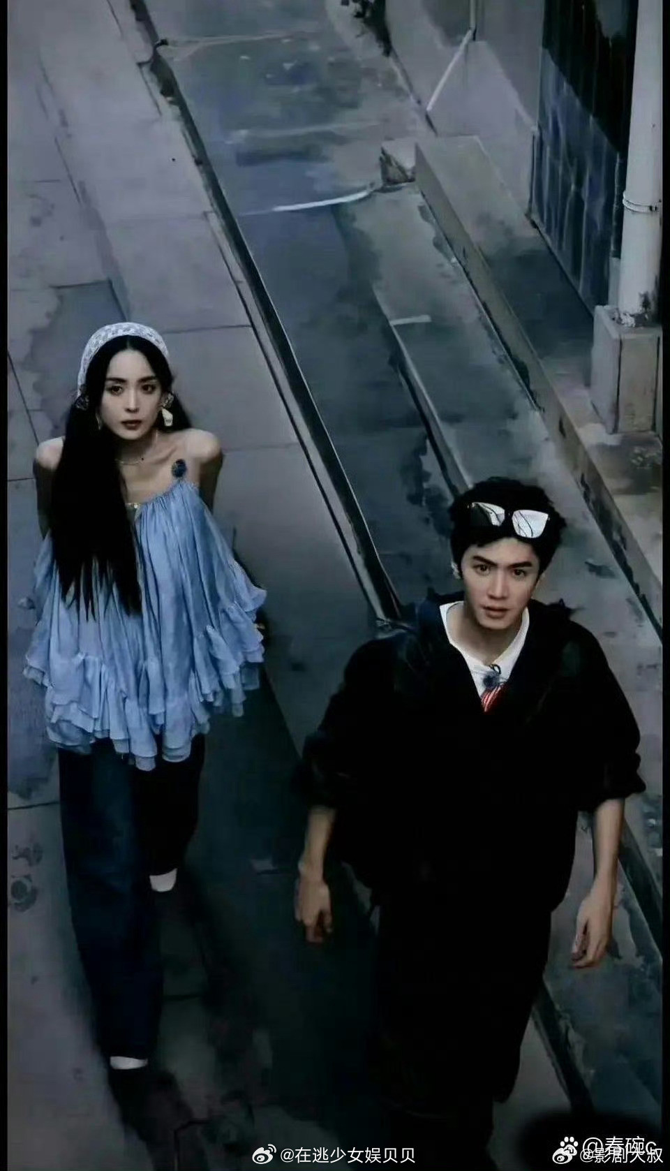 网友：把杨迪P掉，这个图瞬间高级了