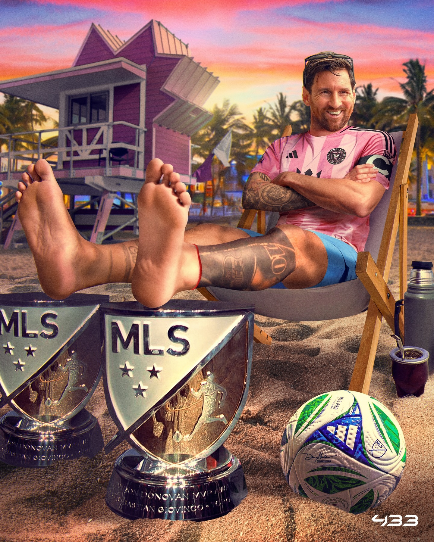 🚨官方！莱昂内尔·梅西在美国职业足球大联盟度过了一个历史性的赛季后，再次获得M