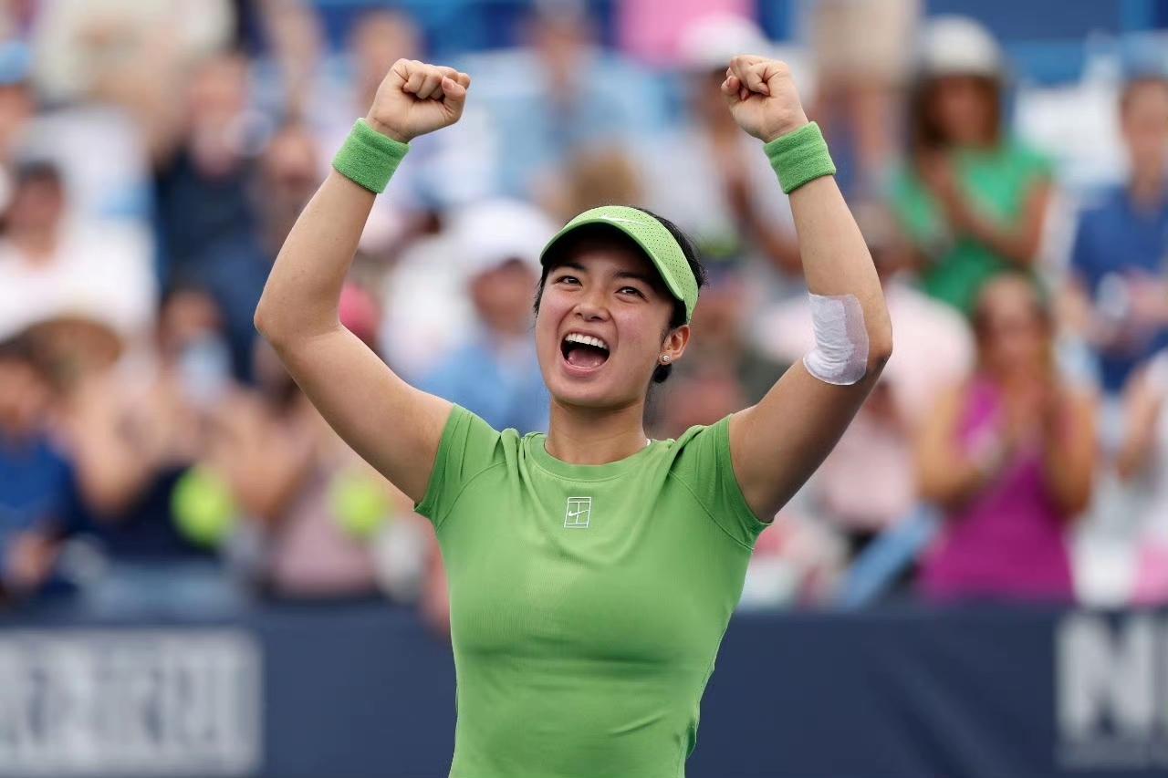 一场雨改变了一切，从此菲律宾有了第一个WTA巡回赛单打冠军。WTA500华盛顿女