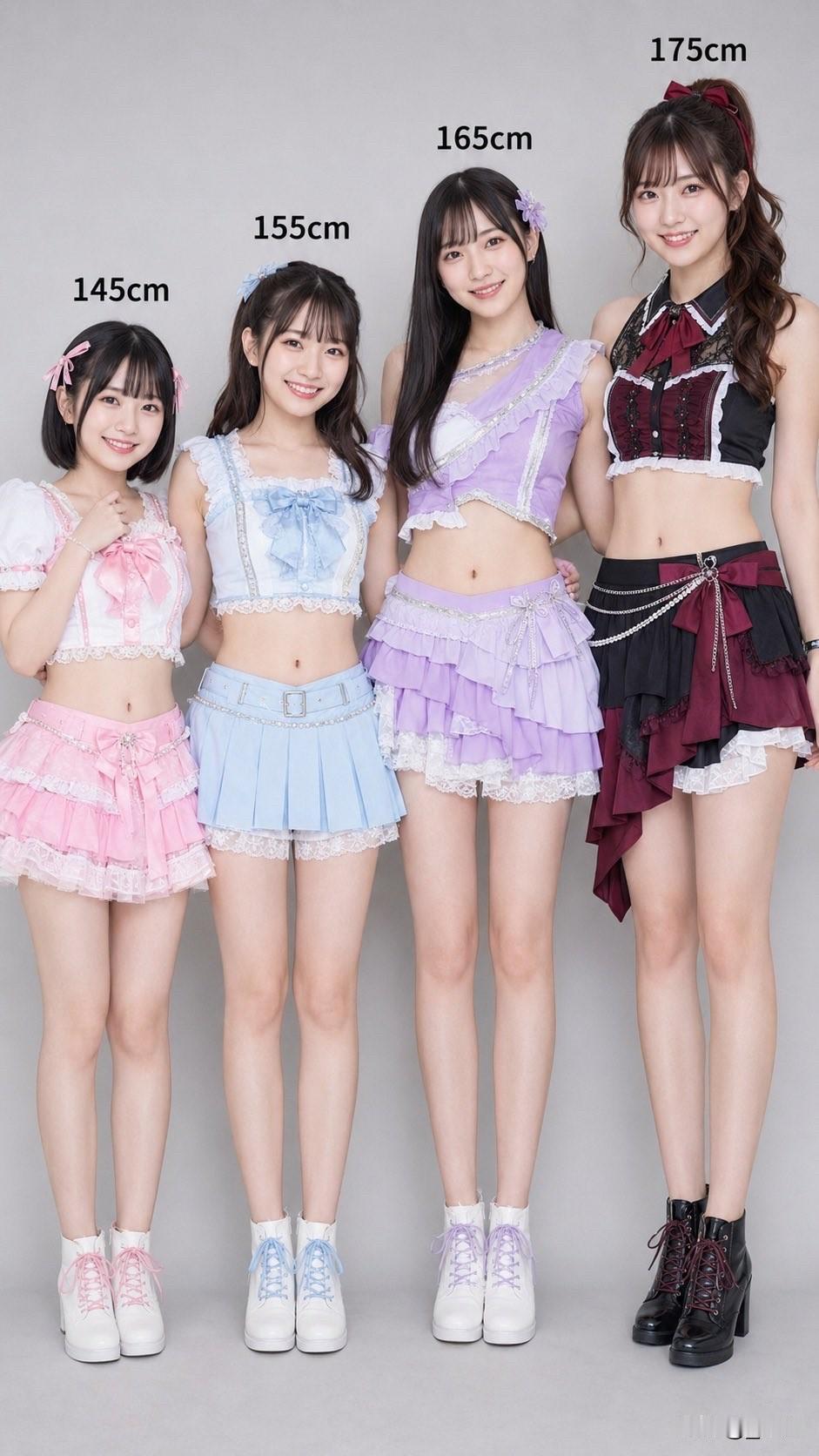 我喜欢身高165cm美女，你们会选择身高多少的女生做伴侣？